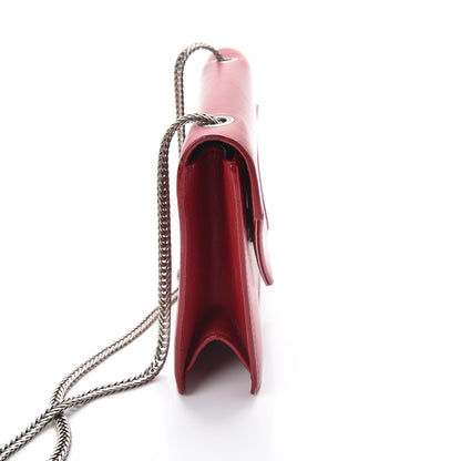 Saint Laurent Calfskin Small Betty Red 12 of 28