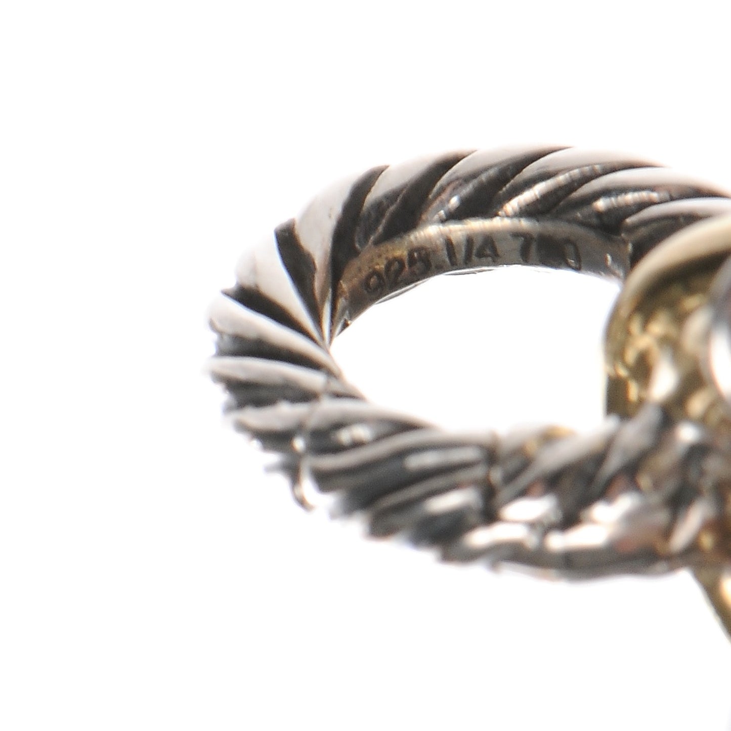 Sterling Silver 18K Yellow Gold 12mm Large Oval Link Bracelet
