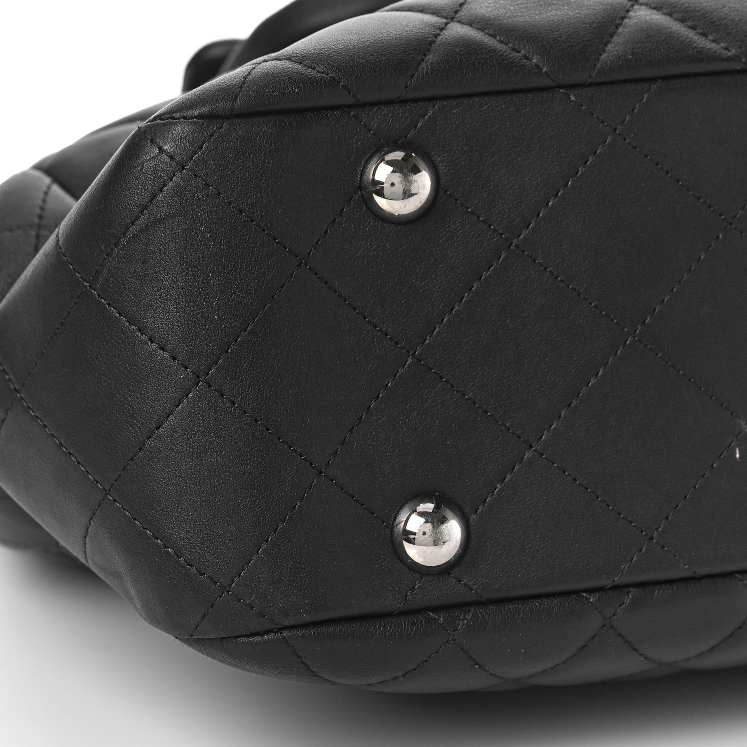 Chanel Calfskin Quilted Flap Tote Black 9 of 15
