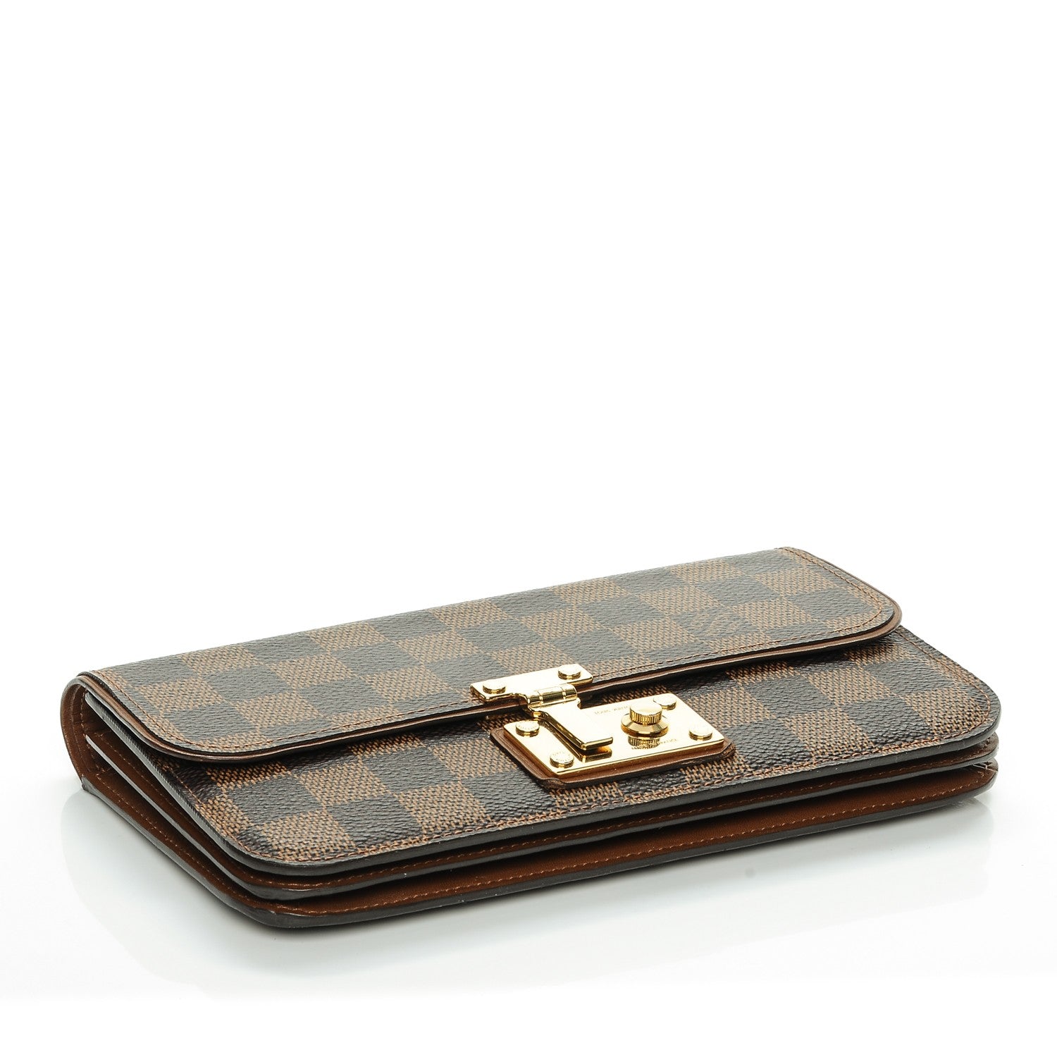 Louis Vuitton Damier Ebene Ascot Wallet 4 of 9