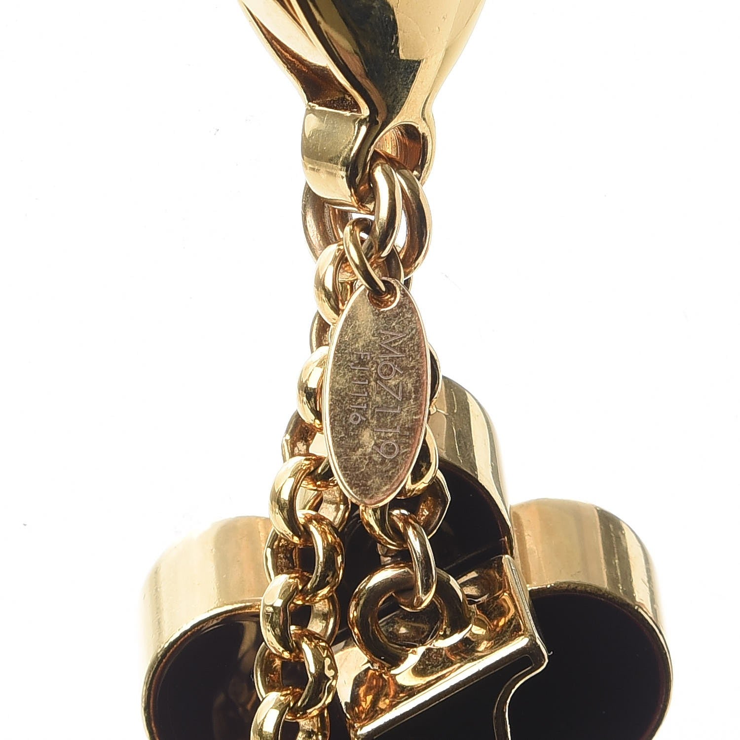 Louis Vuitton Fleur De Monogram Bag Charm Dore 5 of 6
