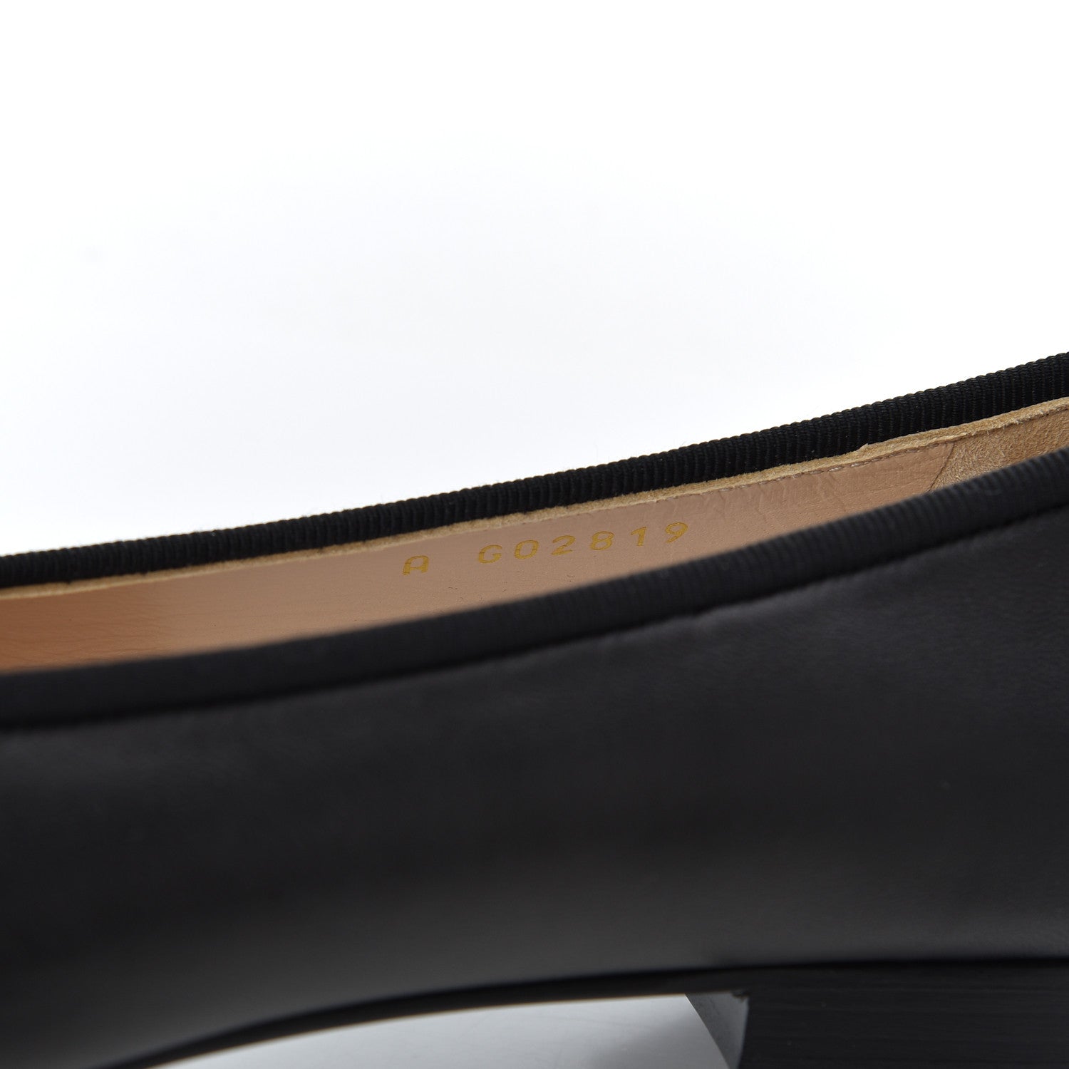 Chanel Lambskin Patent Calfskin CC Cap Toe Ballerina Flats 39 Black 10 of 16
