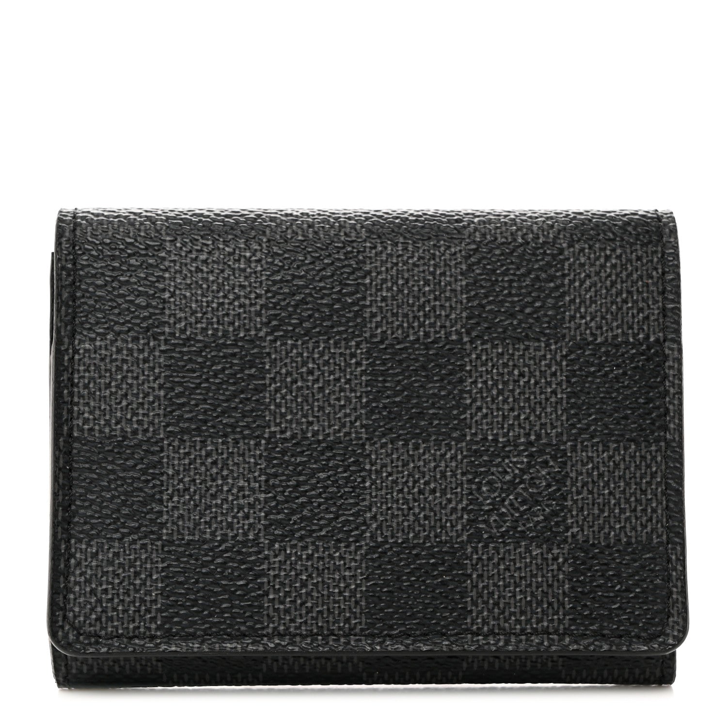 Louis Vuitton LOUIS VUITTON Damier Graphite Envelope Business Card Holder 1 of 8