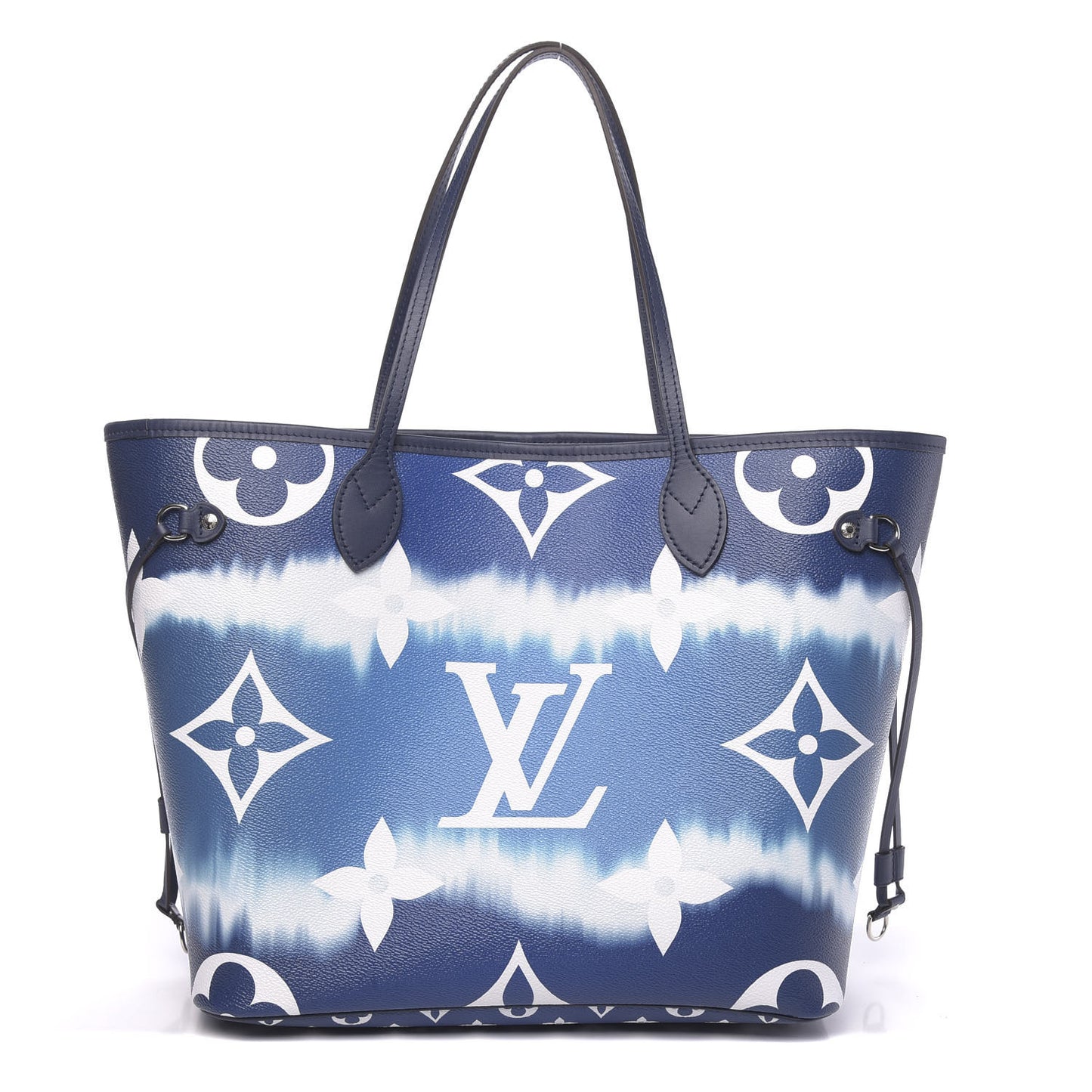 Monogram Escale Neverfull MM Blue