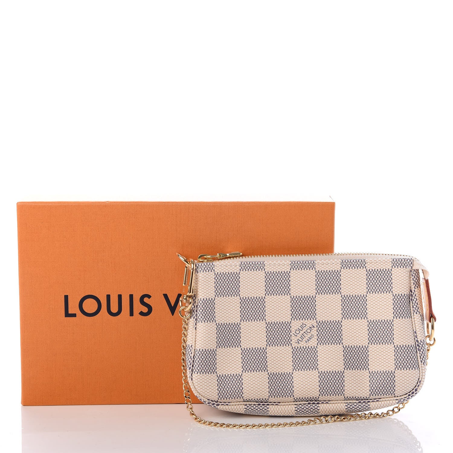 Louis Vuitton Damier Azur Mini Pochette Accessories 7 of 7