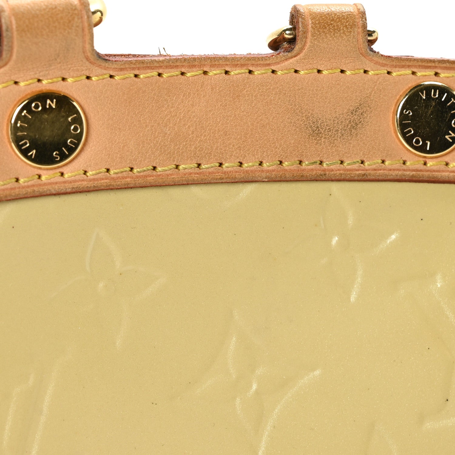 Louis Vuitton Vernis Brea MM Blanc Corail 9 of 9