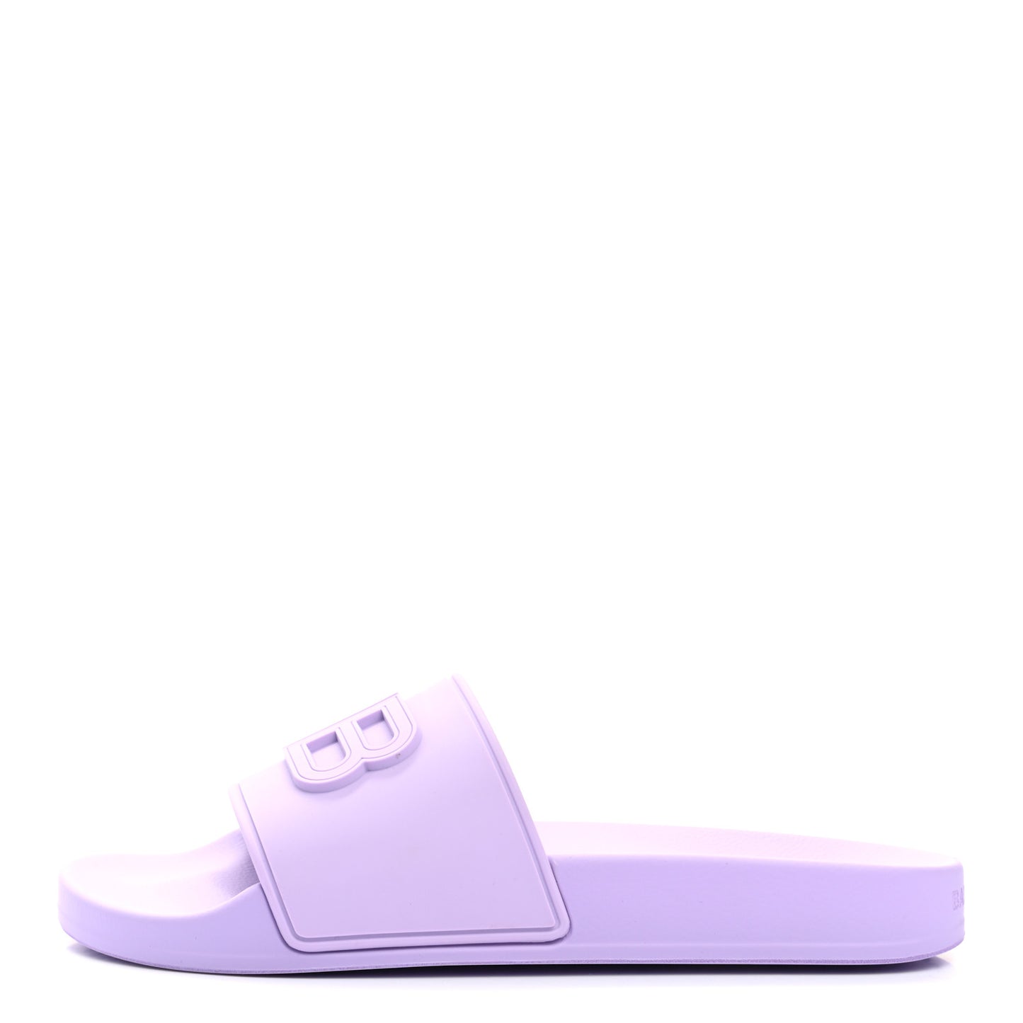 Rubber BB Womens Pool Slide Sandals 37 Lilac