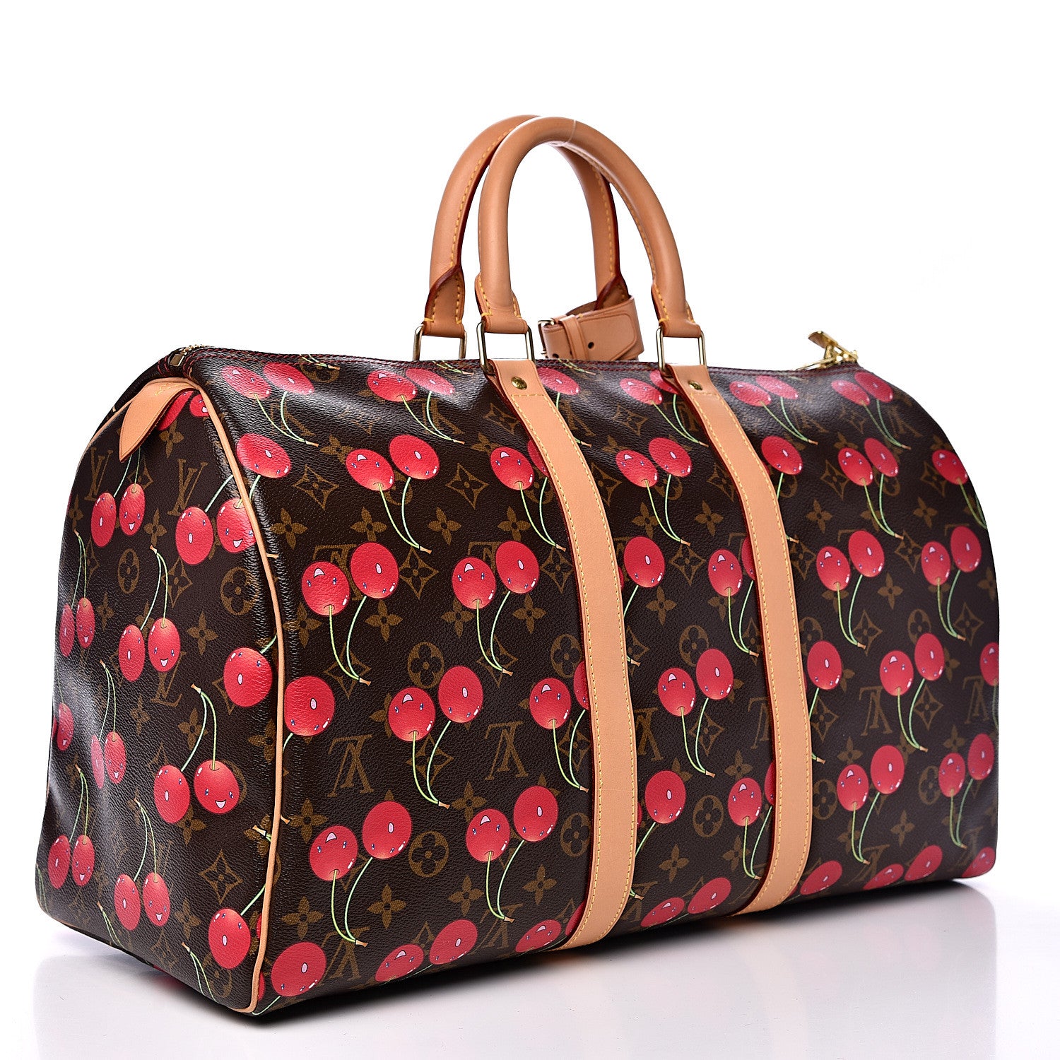 Louis Vuitton Monogram Cerises Keepall 45 2 of 10