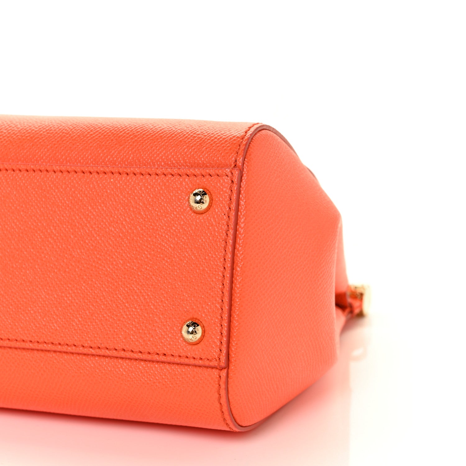 Dolce & Gabbana Dauphine Small Miss Sicily Satchel Orange 7 of 7