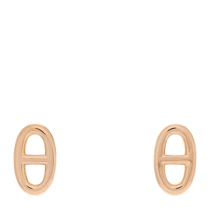 Hermes 18K Rose Gold TPM Farandole Stud Earrings 1 of 4