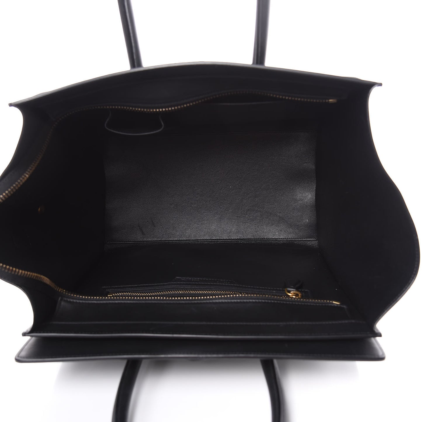 Smooth Calfskin Mini Luggage Black