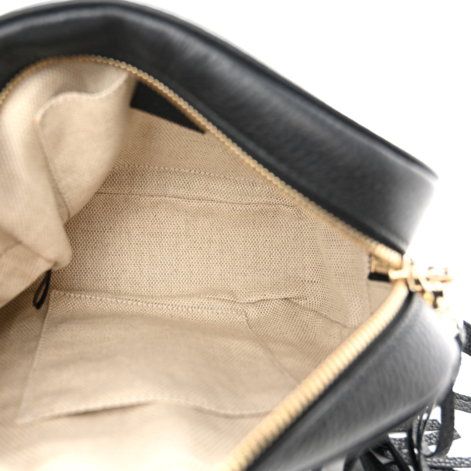 Gucci Pebbled Calfskin Small Soho Disco Bag Black 5 of 11