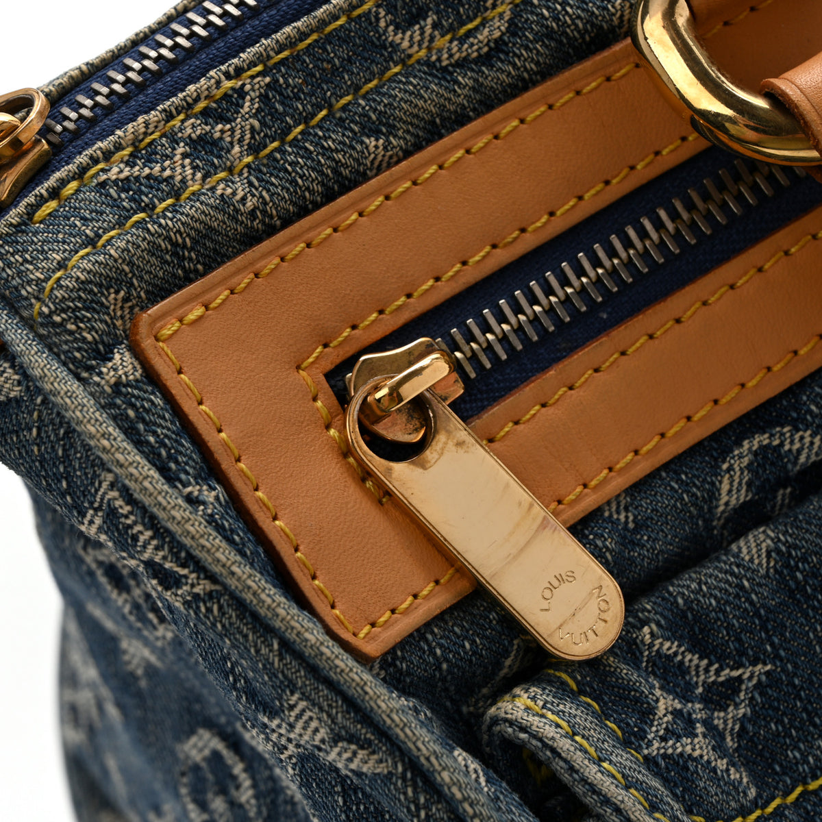 Monogram Denim Neo Speedy Blue