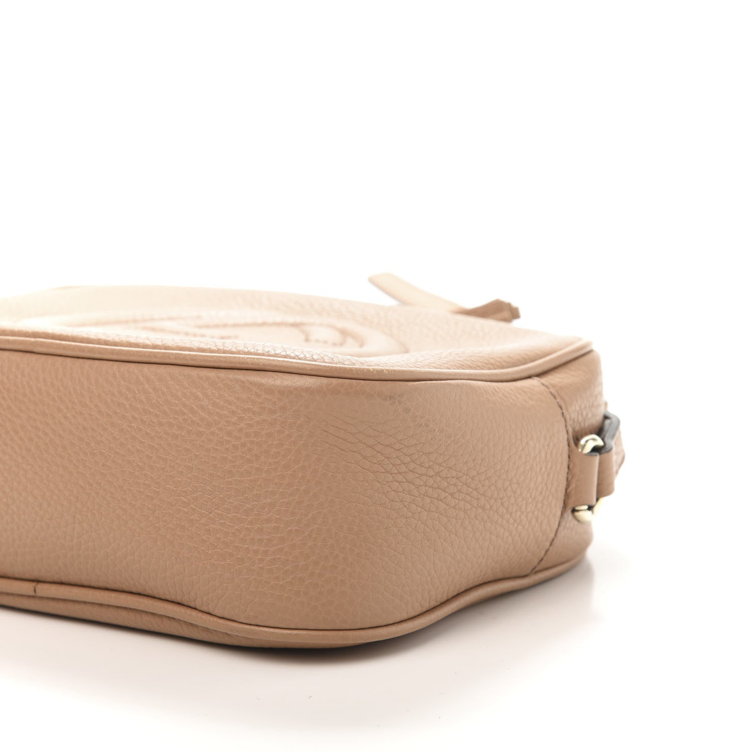 Gucci Pebbled Calfskin Small Soho Disco Bag Camelia 7 of 11