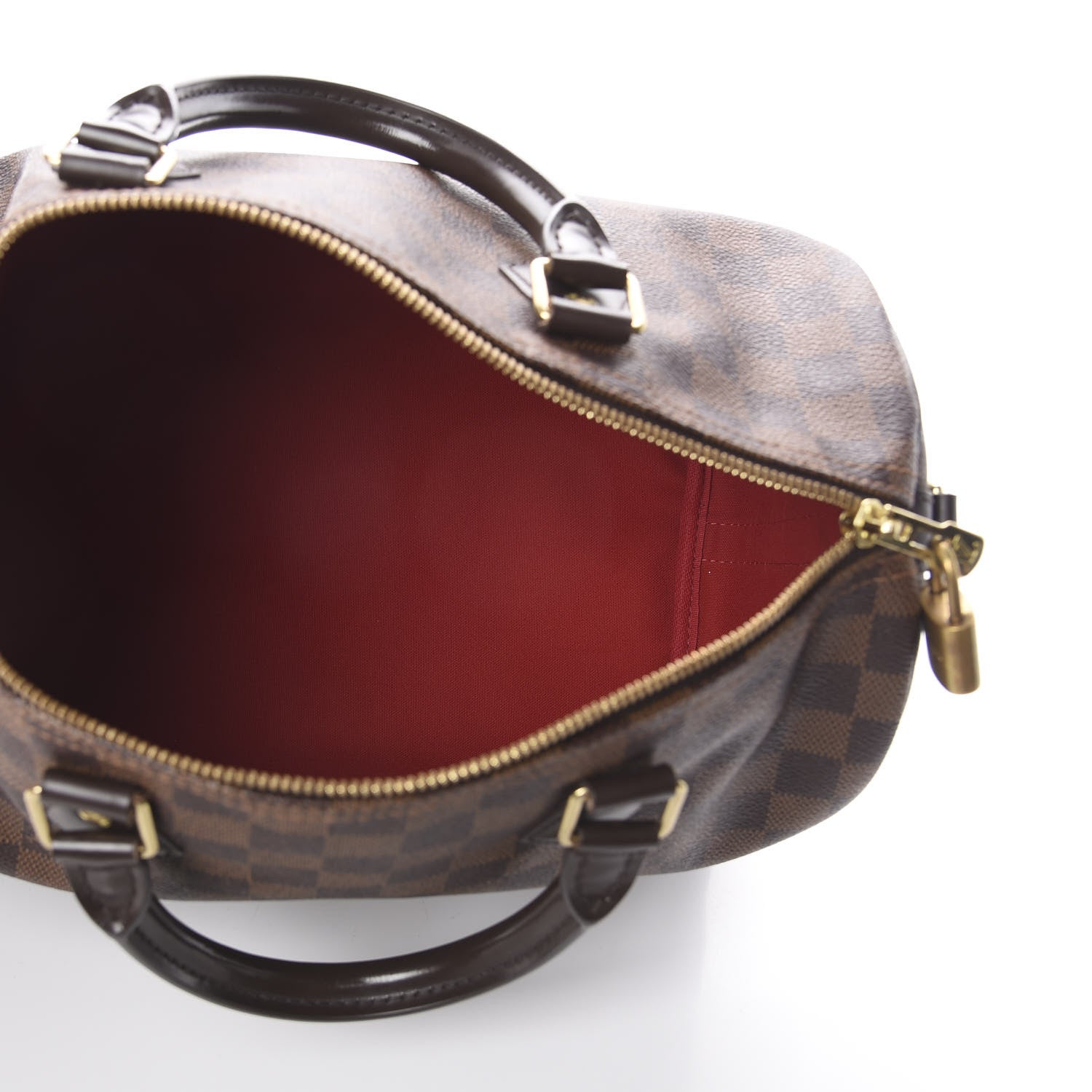 Louis Vuitton Damier Ebene Speedy Bandouliere 30 4 of 9
