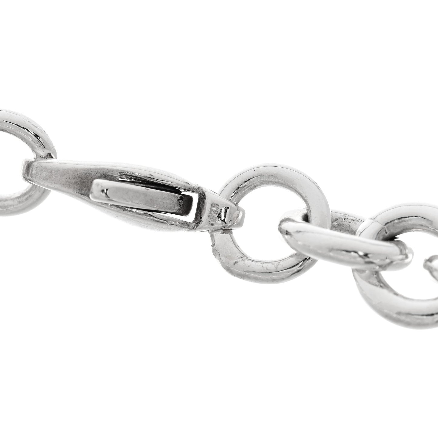 Sterling Silver Round Chain Link Bracelet