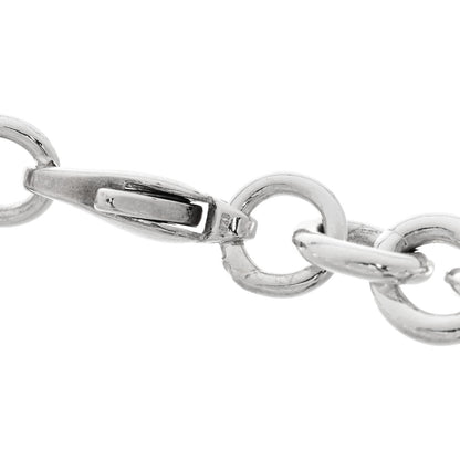 Tiffany Sterling Silver Round Chain Link Bracelet 3 of 5