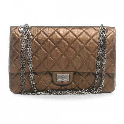 Chanel Aged Calfskin 2.55 Reissue 226 Flap Bronze 1 of 7