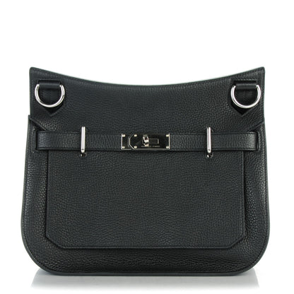 Hermes Taurillon Clemence Jypsiere 31 Black 1 of 7