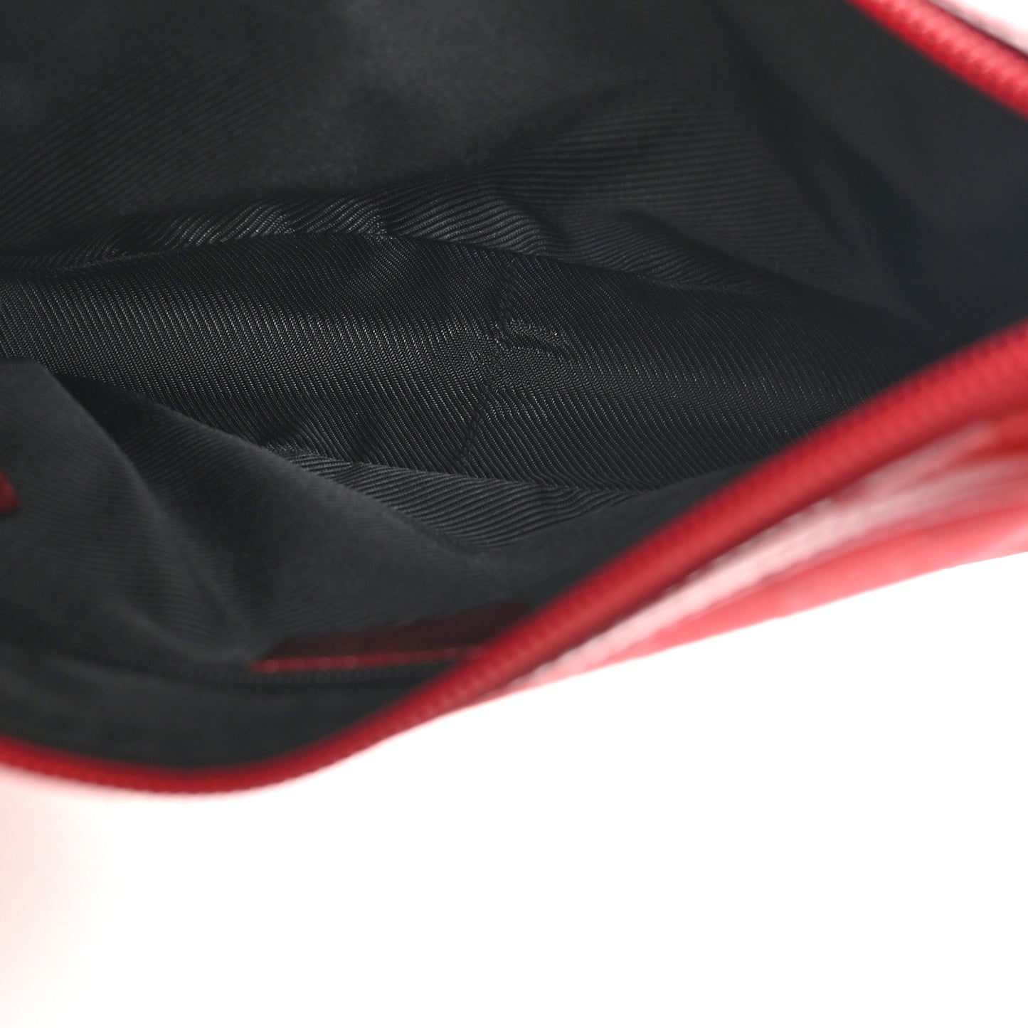 Patent Monogram Shoulder Bag Red