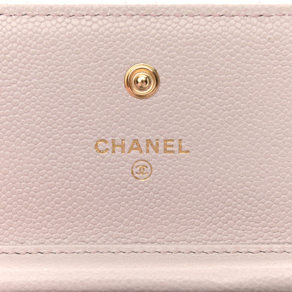 Chanel Caviar Quilted Miss Coco Clutch With Chain Light Purple 6 of 11