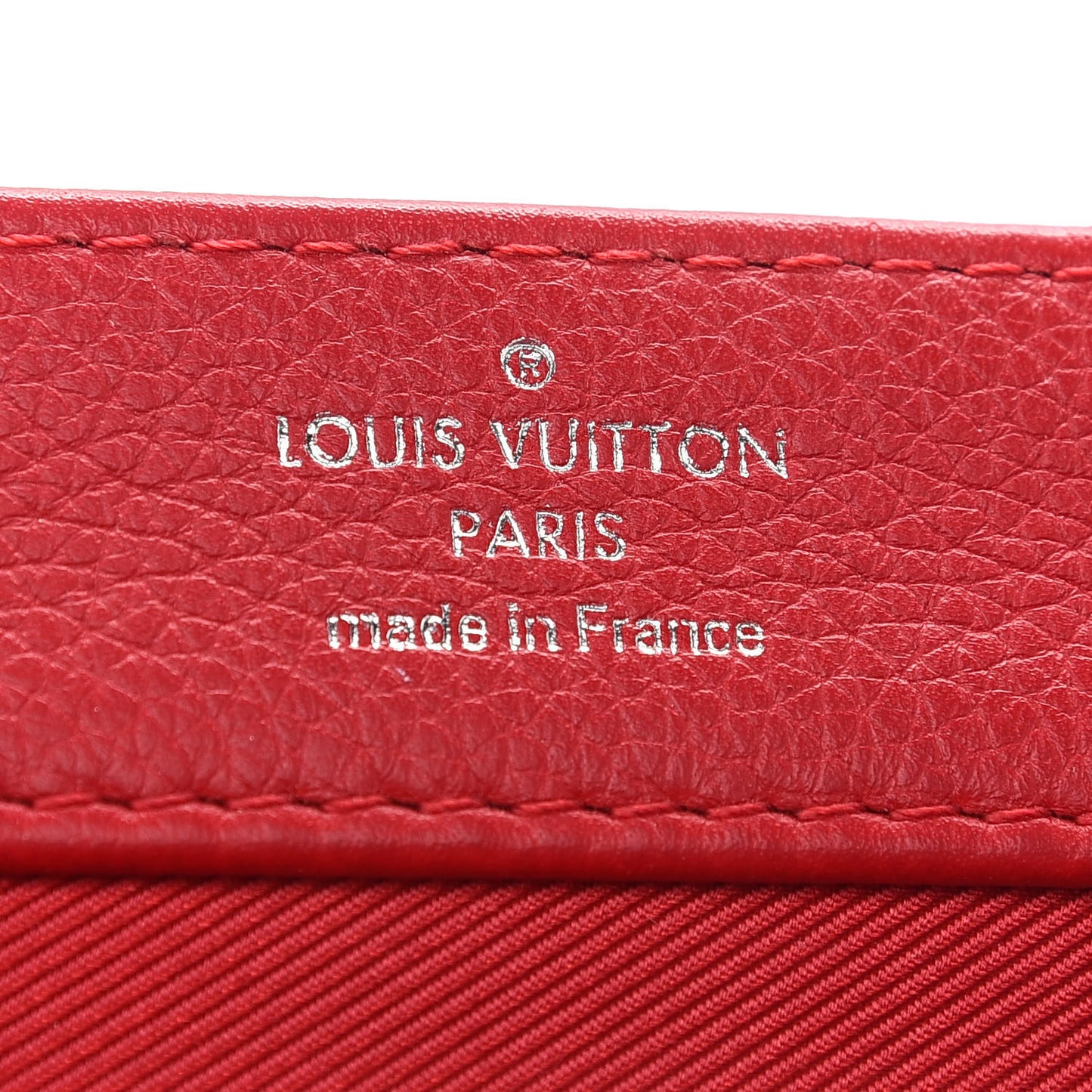 Calfskin Lockme II Chain Bag BB Rubis