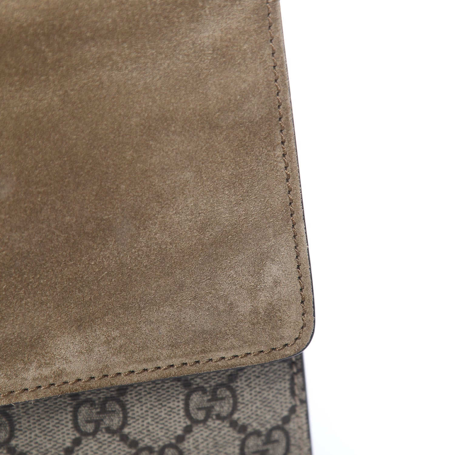 Gucci GG Supreme Monogram Medium Dionysus Shoulder Bag Taupe 13 of 13