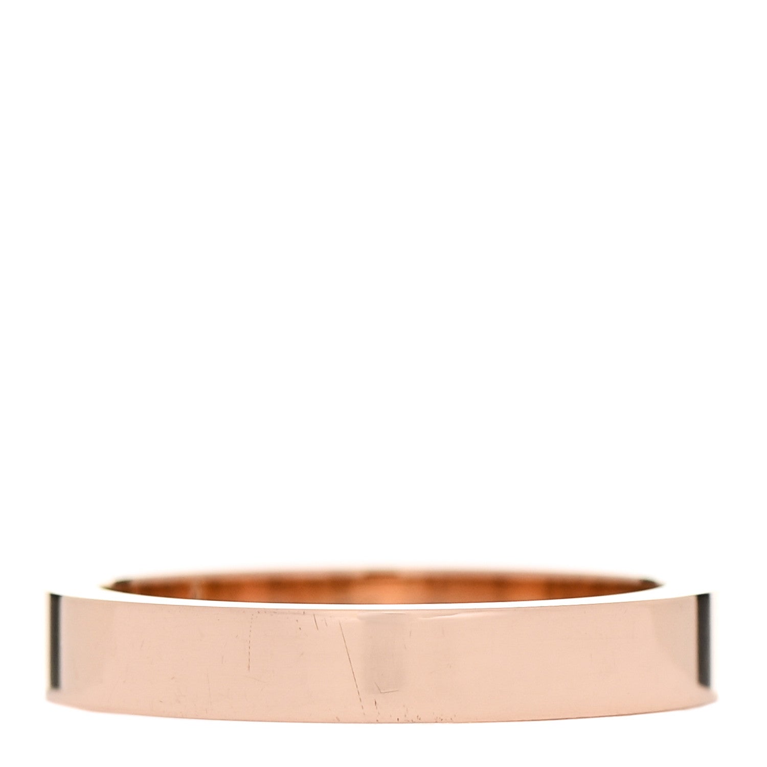 Cartier 18K Pink Gold Diamond 3mm C De Cartier Wedding Band Ring 47 4 3 of 6