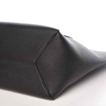 Louis Vuitton Calfskin Lockme Cabas Black 10 of 10