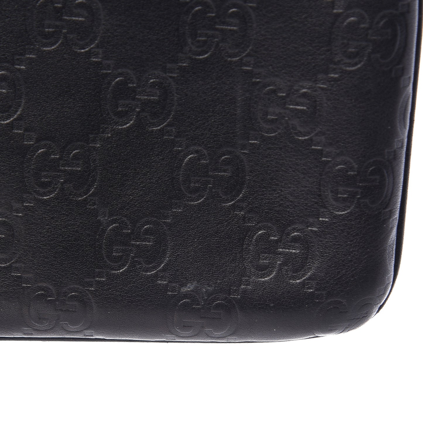 Guccissima Wristlet Black