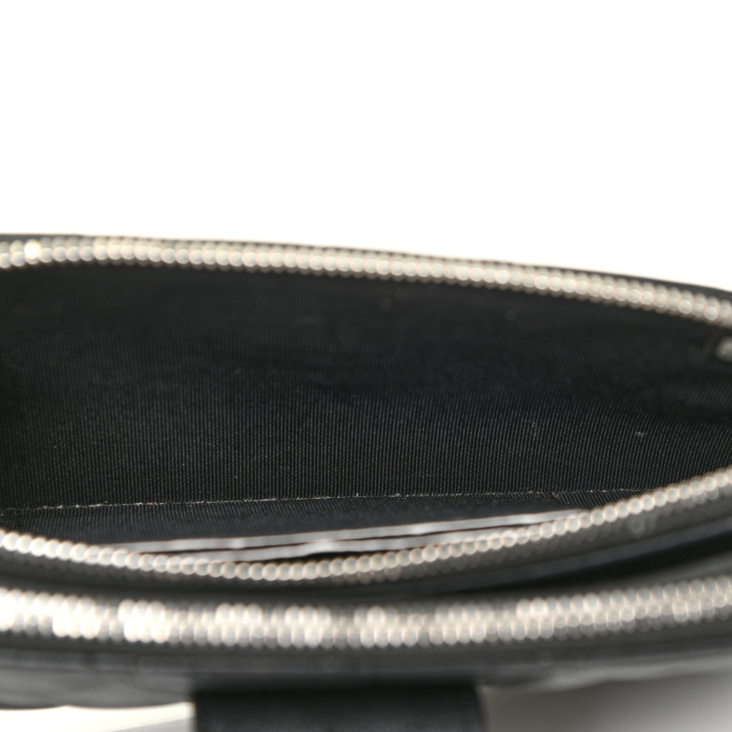 Chanel Lambskin Quilted CC Box Clutch With Chain Black 5 of 16