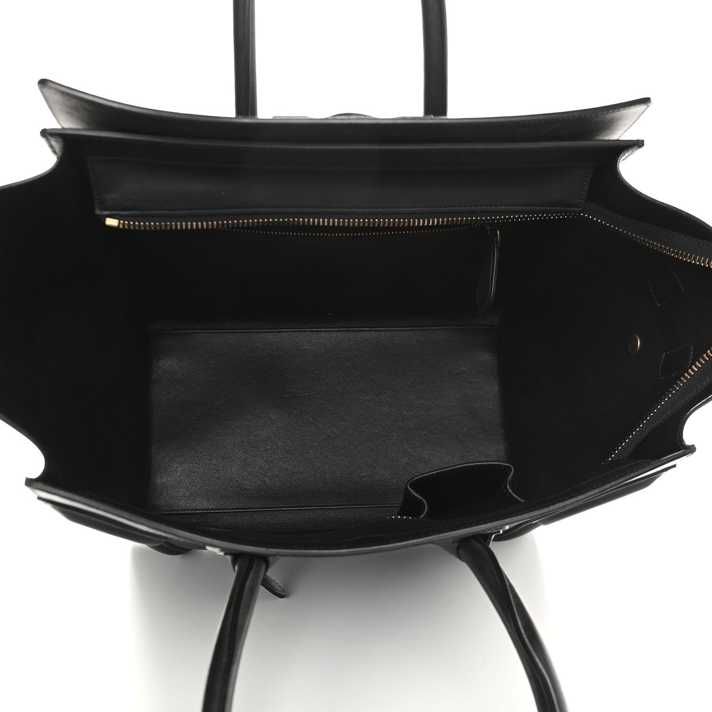 Smooth Calfskin Mini Luggage Black