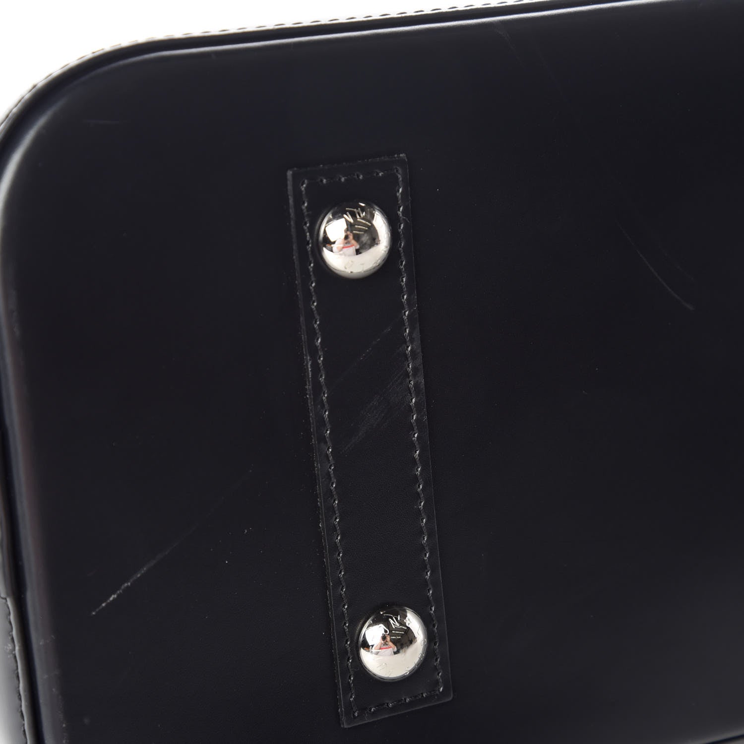 Louis Vuitton Epi Alma MM Black 8 of 12