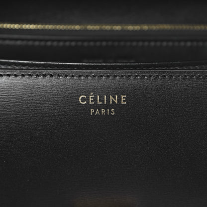 Celine Box Calfskin Medium Classic Box Flap Bag Black 7 of 11