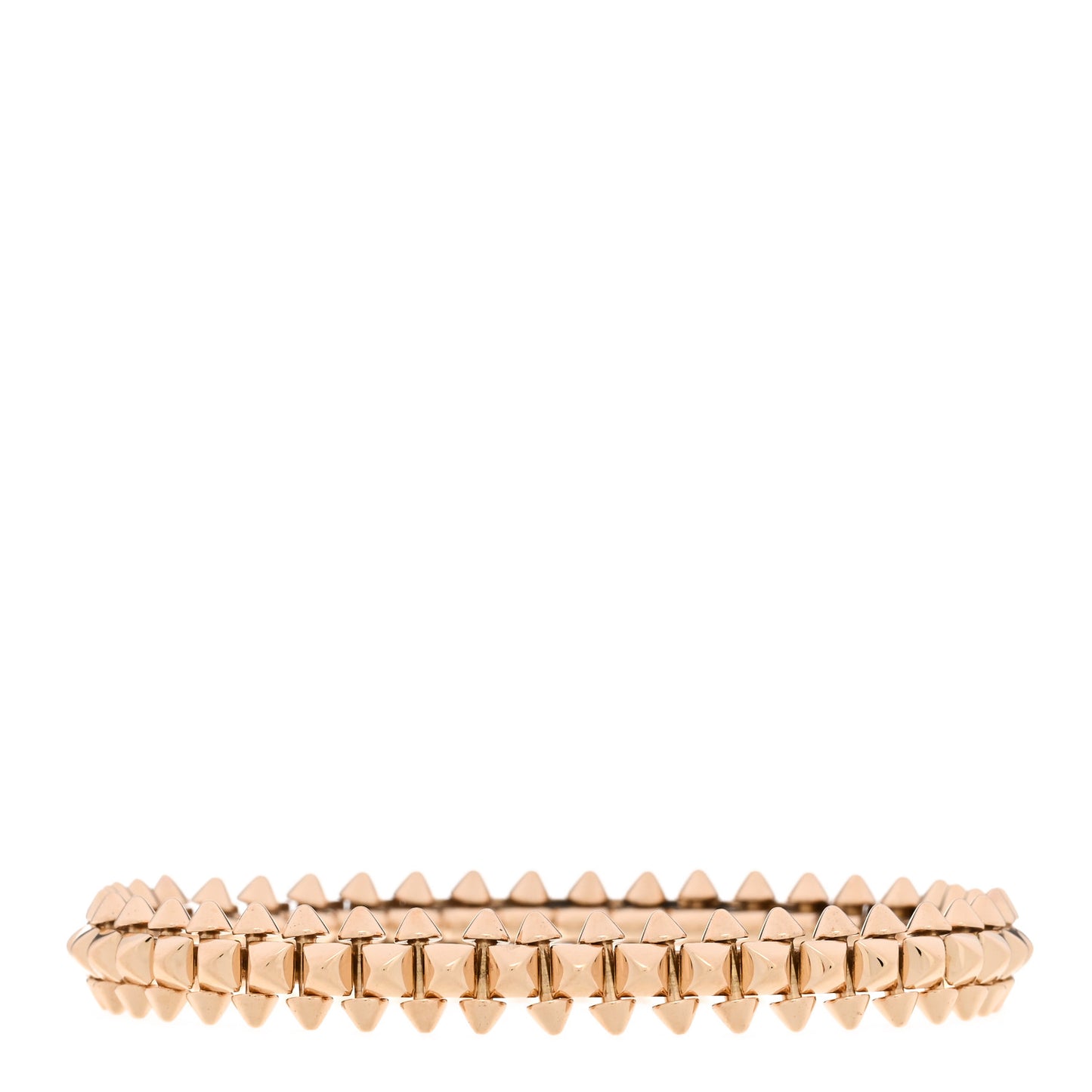 18K Pink Gold Medium Clash De Cartier Bracelet 15