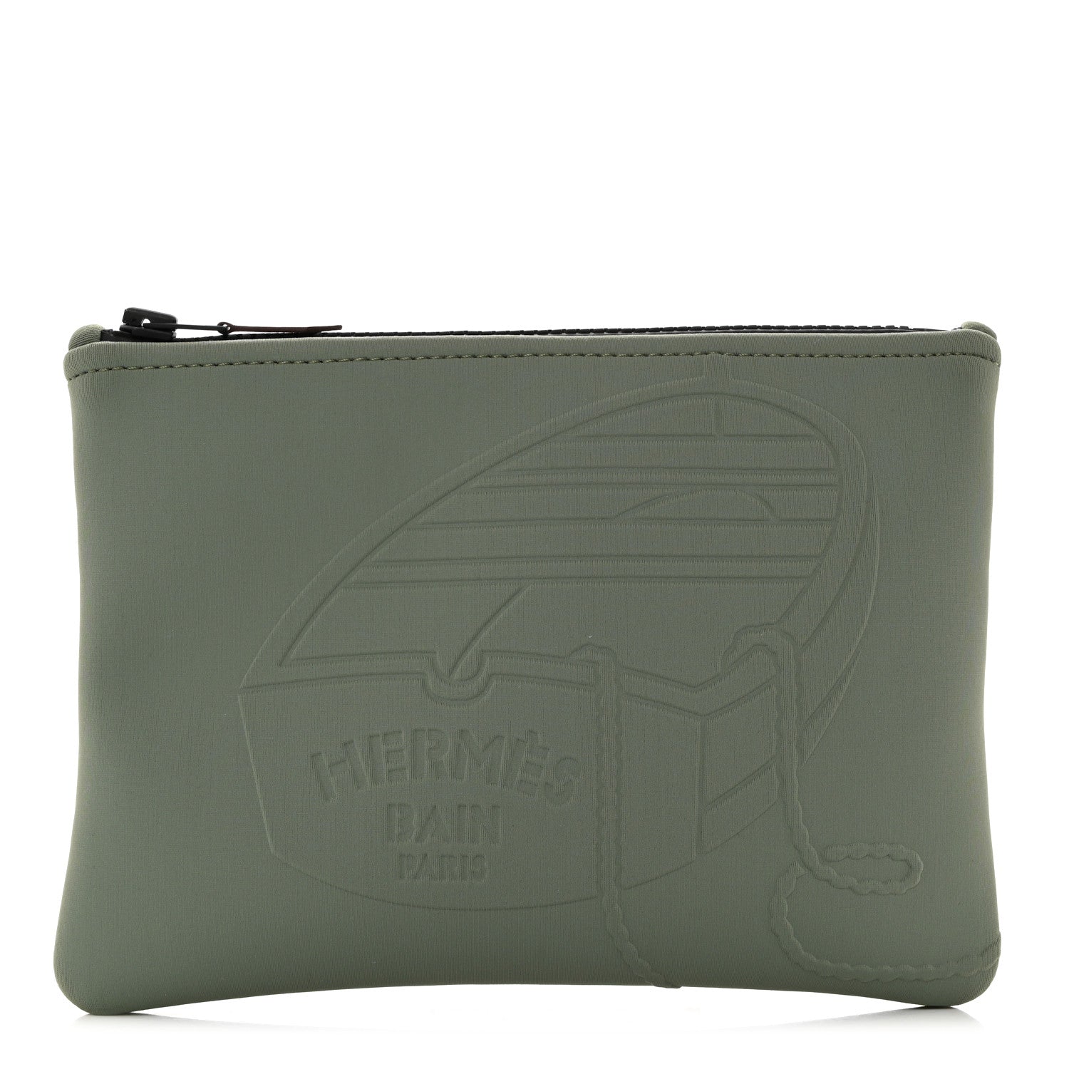 Hermes Neoprene Small Neobain Thalassa Case Kaki 1 of 9