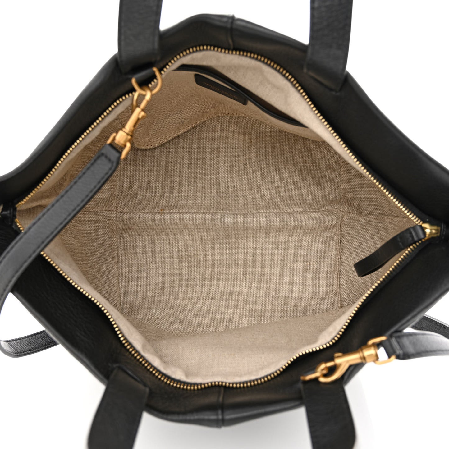 Calfskin Tulipano Bag Black