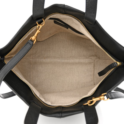 Mansur Gavriel Calfskin Tulipano Bag Black 5 of 10