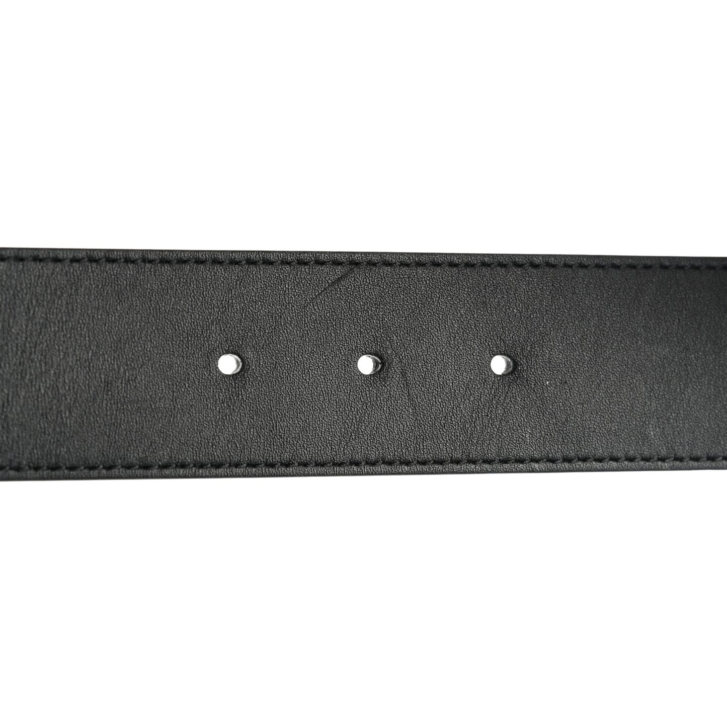 Calfskin Crystal Double G 40mm Belt 80 32 Black
