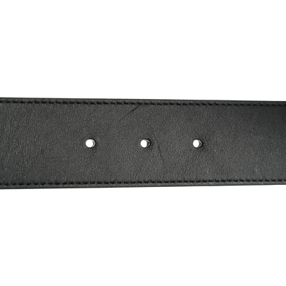 Gucci Calfskin Crystal Double G 40mm Belt 80 32 Black 5 of 5
