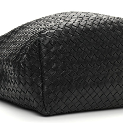 Bottega Veneta Nappa Intrecciato Pyramid Hobo Black 10 of 11
