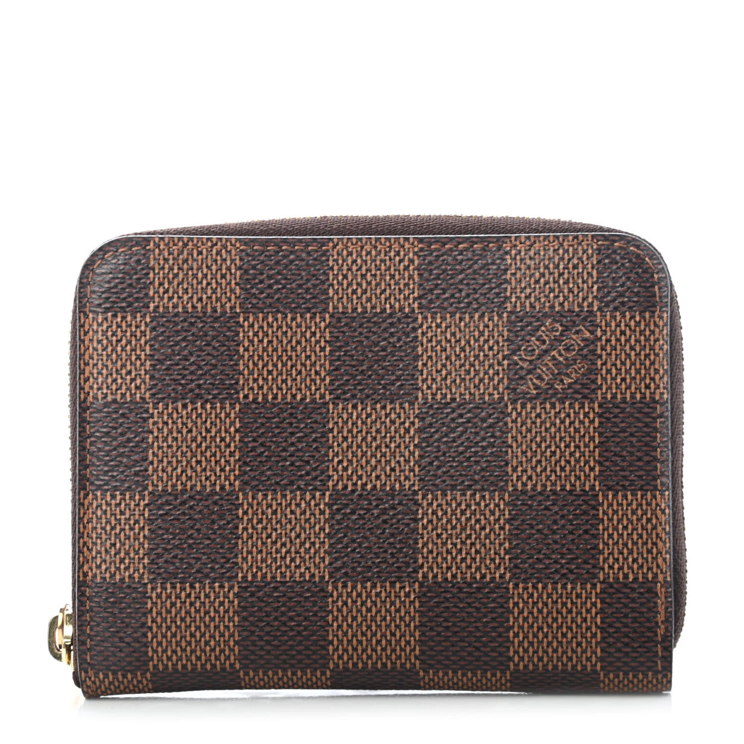 Louis Vuitton Damier Ebene Zippy Coin Purse 1 of 7
