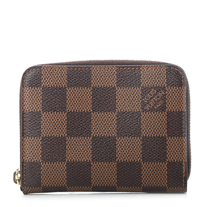Louis Vuitton Damier Ebene Zippy Coin Purse 1 of 7