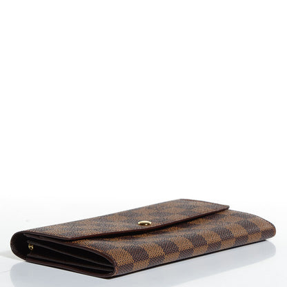 Louis Vuitton Damier Ebene Sarah Wallet 4 of 7