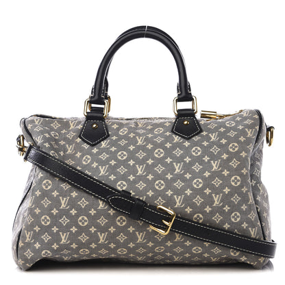 Louis Vuitton Monogram Idylle Speedy Bandouliere 30 Encre 1 of 7