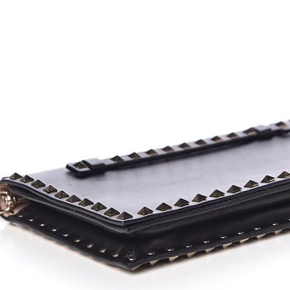 Valentino Garavani Nappa Rockstud Wristlet Clutch Black 8 of 15