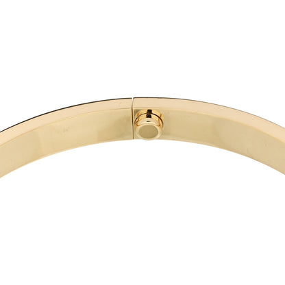Cartier 18K Yellow Gold Medium LOVE Bracelet 18 7 of 8