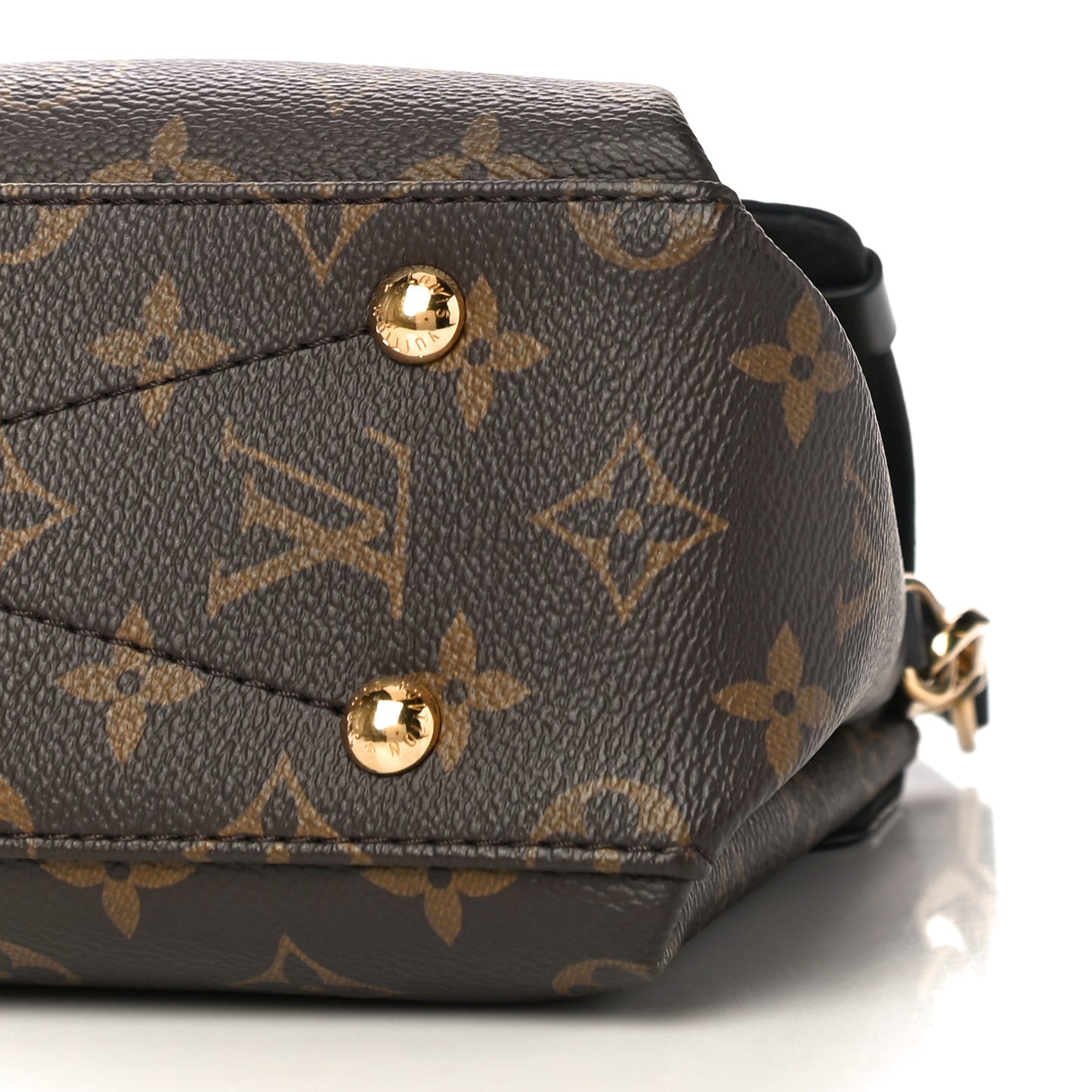 Monogram Georges BB Black Rose Poudre