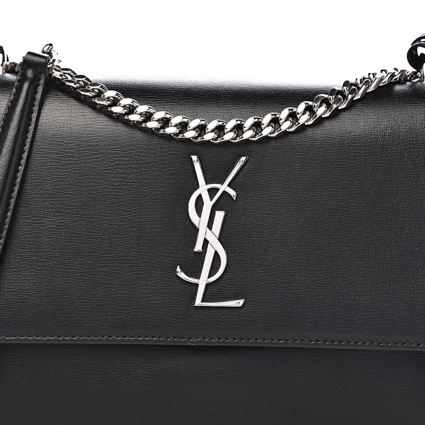 Calfskin Medium Monogram Sunset Black