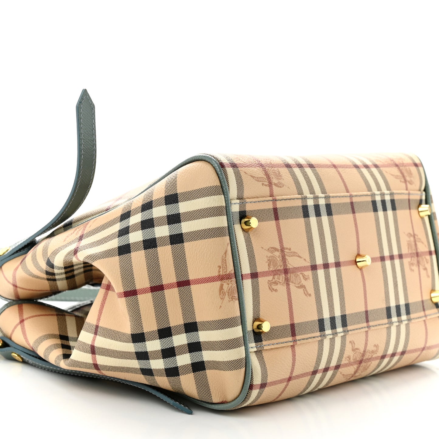 Haymarket Check Small Canterbury Tote Eucalyptus Grey